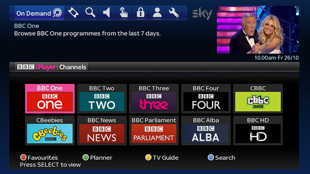 Sky Tv Programmes