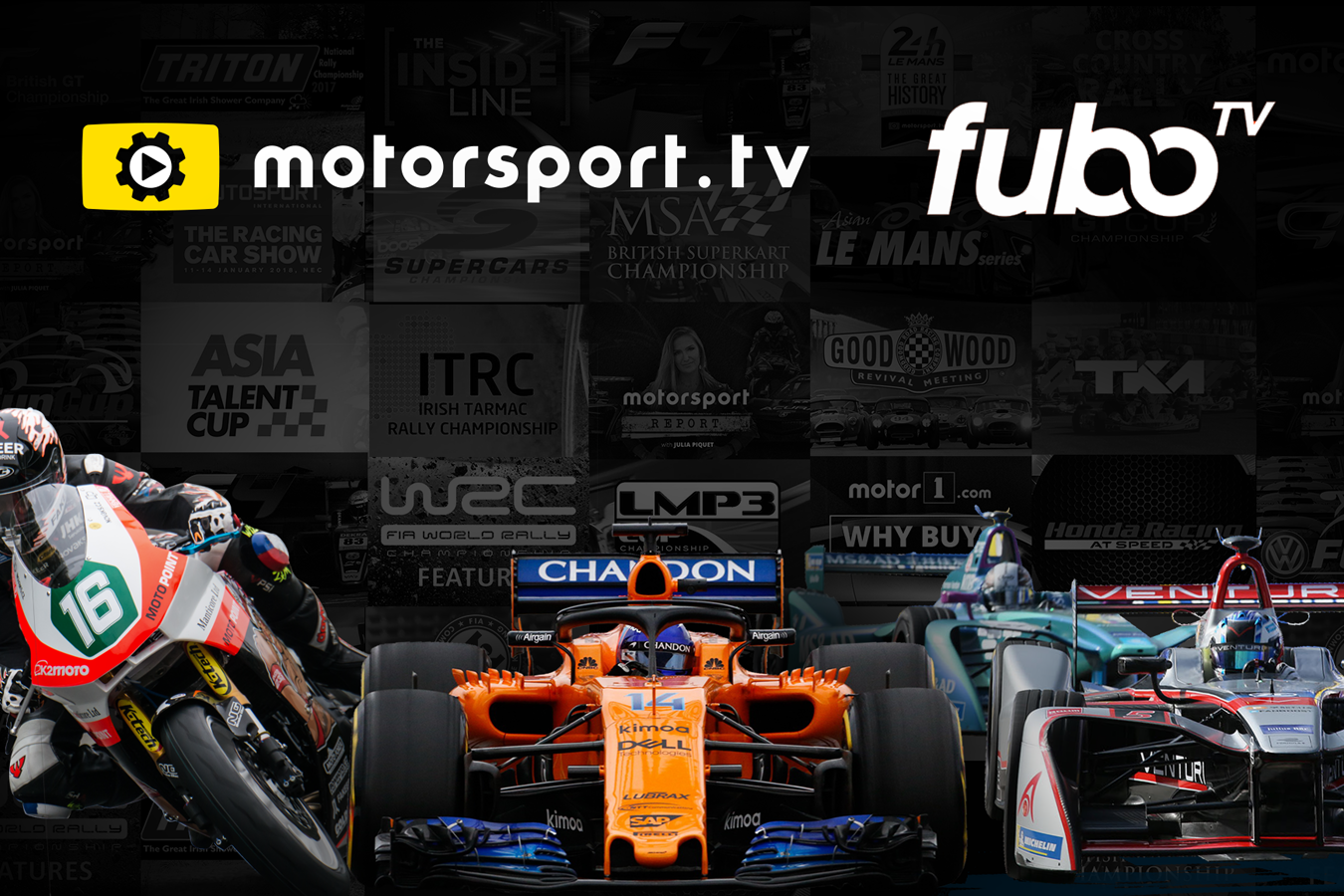 Motorsport.tv teams up with fuboTV Advanced Television