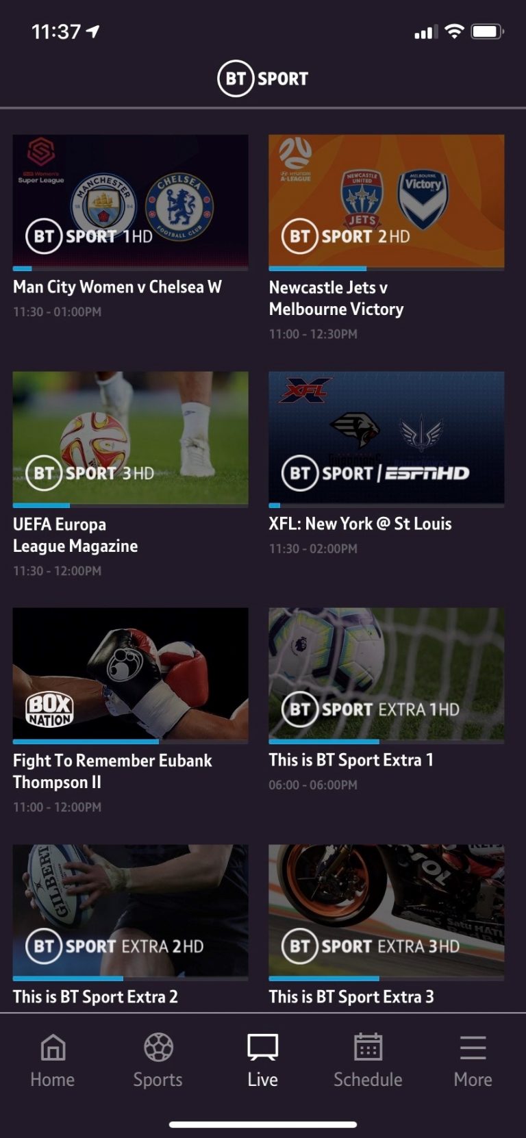 BT Sport refreshes small screen app Advanced Television