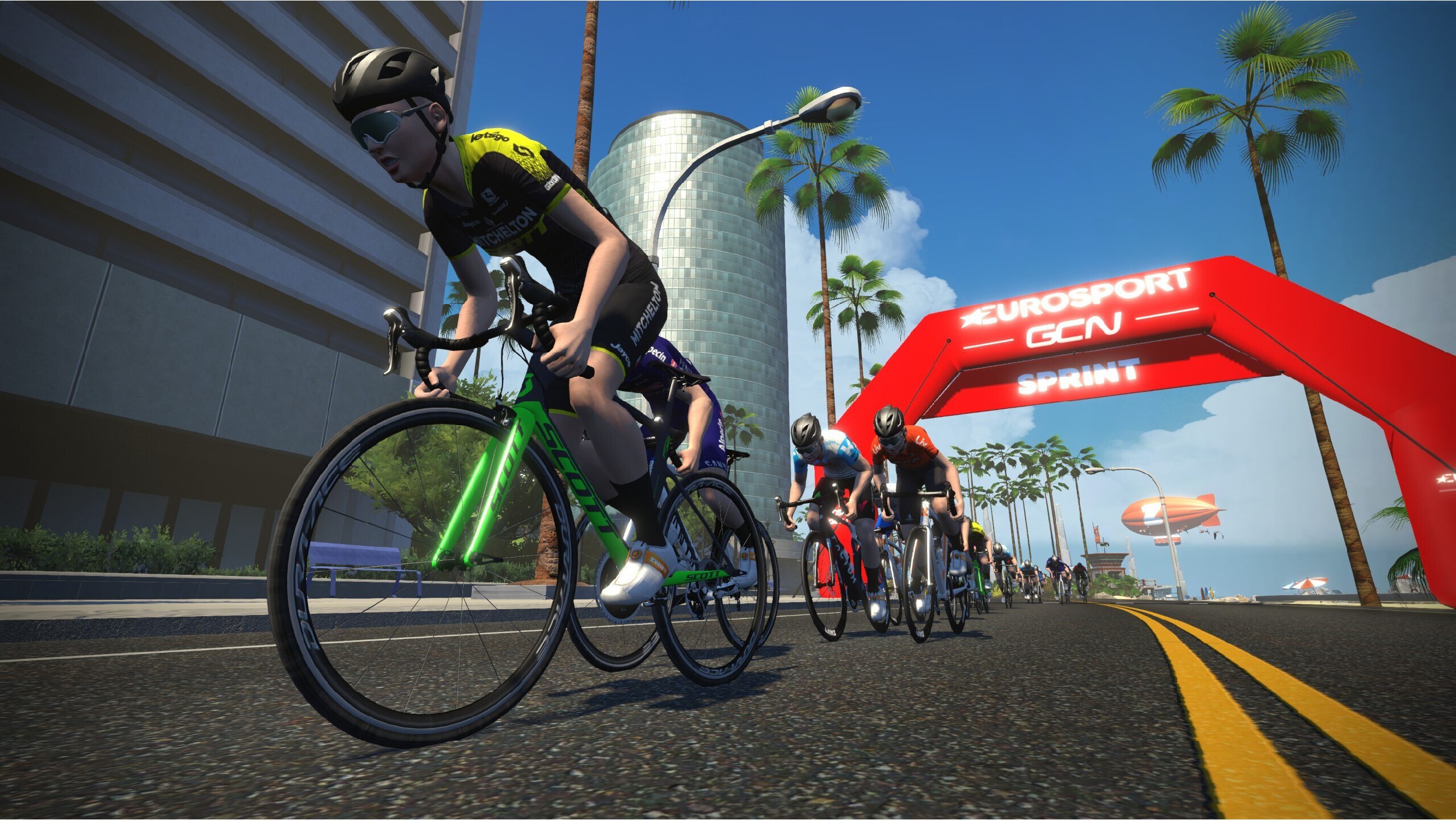Eurosport, GCN partner for Zwift racing series Advanced Television