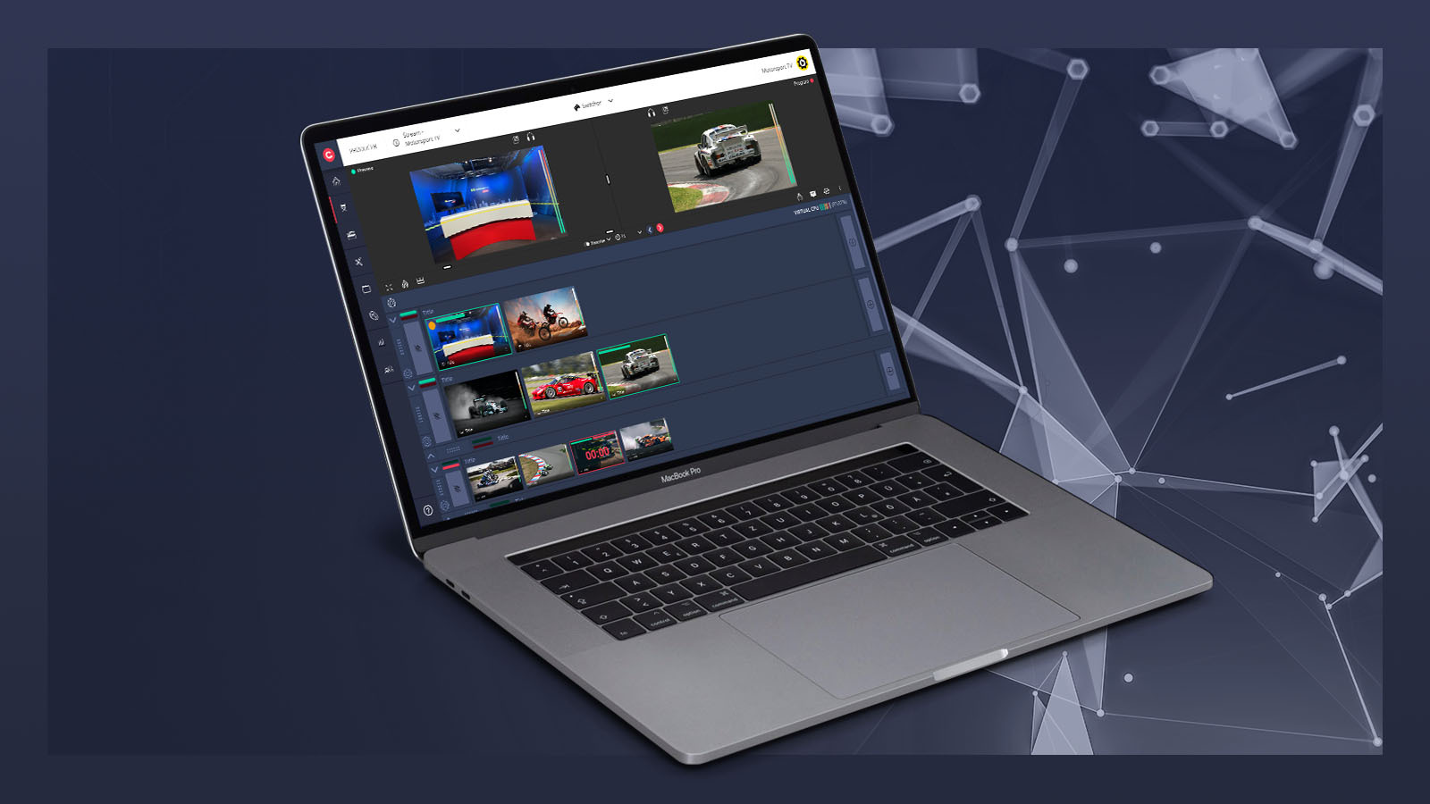 Grabyo powers Motorsport.tv Live Advanced Television