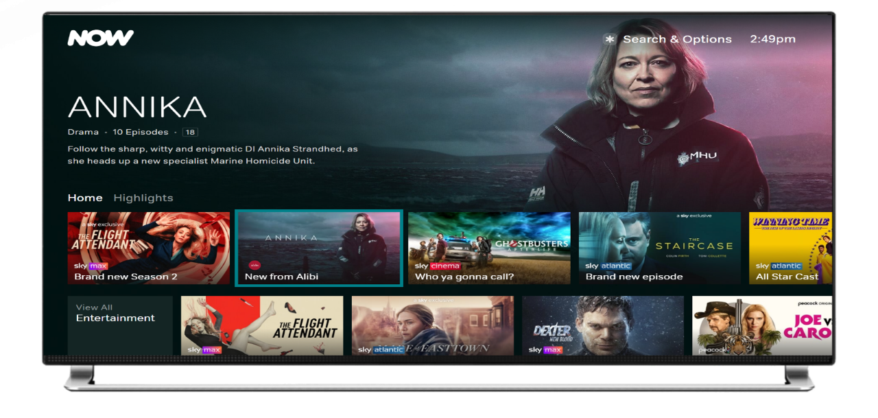 NOW adding new Alibi, NBC News Advanced Television