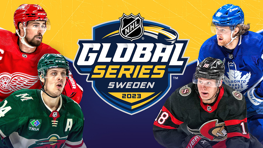 Red Wings, Wild, Senators, Maple Leafs headline 2023 NHL Global Series in  Sweden | Advanced Television