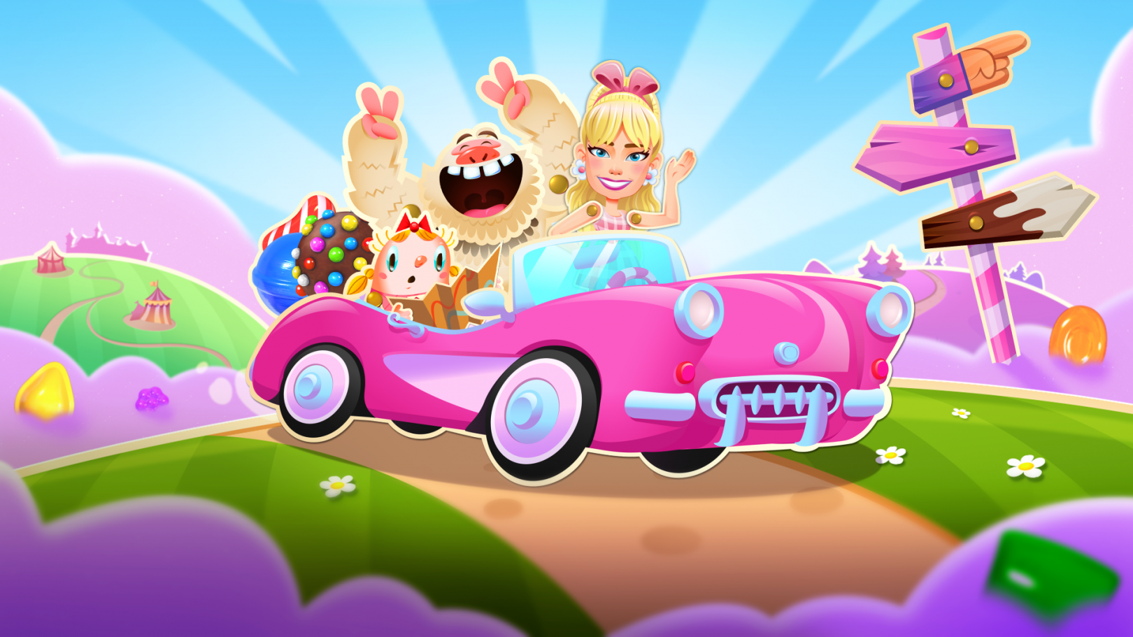 Has Anyone Noticed That World 6 of Candy Crush Saga Tooks The